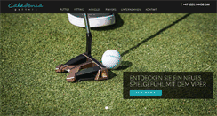 Desktop Screenshot of caledonia-golf.com